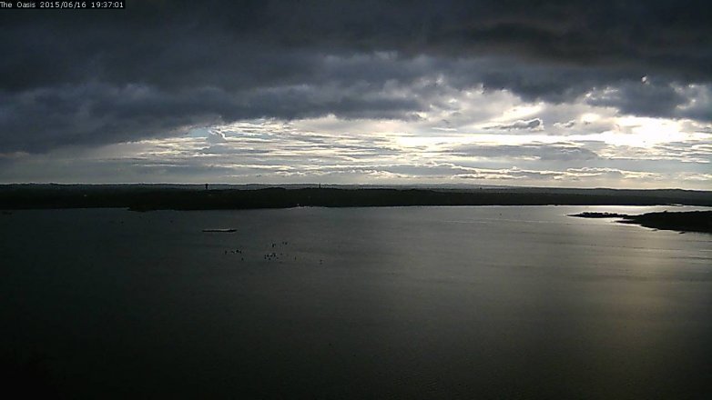 Lake Travis webcam, June 16, 2015 6:45 PM CT