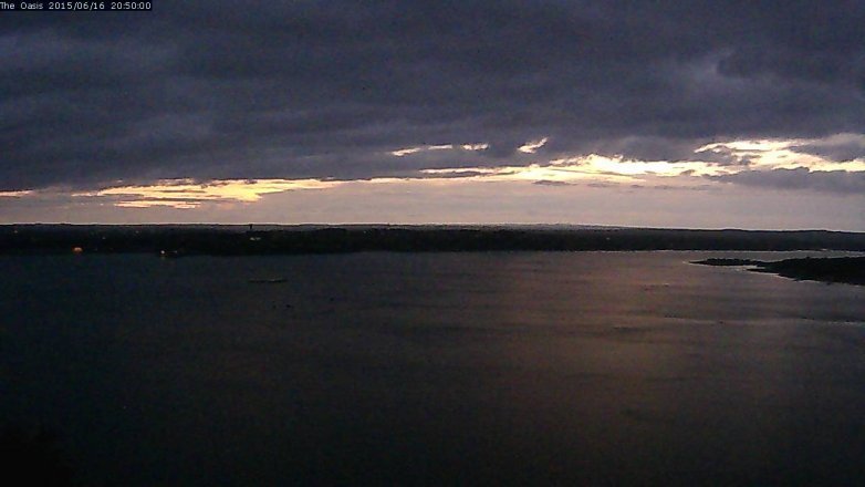 Lake Travis webcam, June 16, 2015 7:55 PM CT