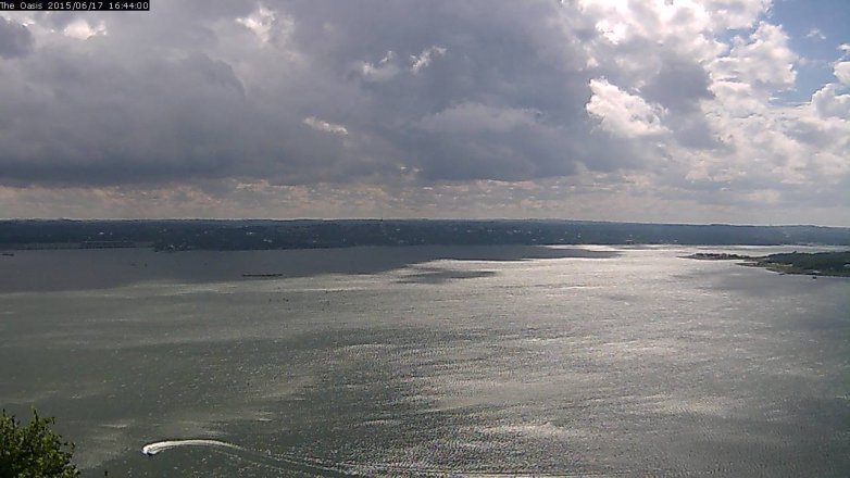 Lake Travis webcam, June 17, 2015 3:50 PM CT