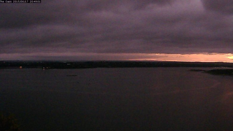 Lake Travis webcam, June 17, 2015 7:55 PM CT