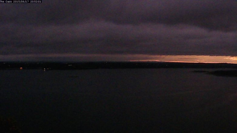 Lake Travis webcam, June 17, 2015 8:00 PM CT