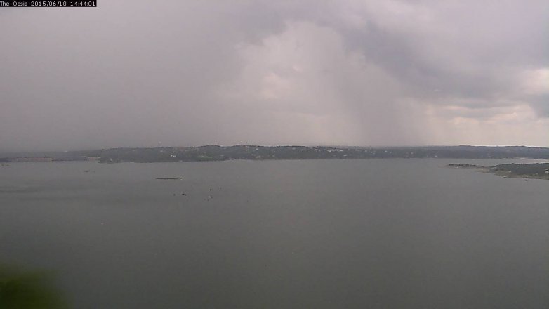 Lake Travis webcam, June 18, 2015 1:50 PM CT