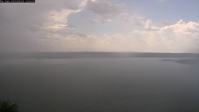 Lake Travis webcam, June 18, 2015 3:10 PM CT