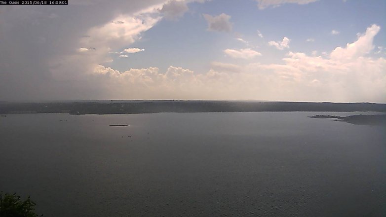 Lake Travis webcam, June 18, 2015 3:15 PM CT