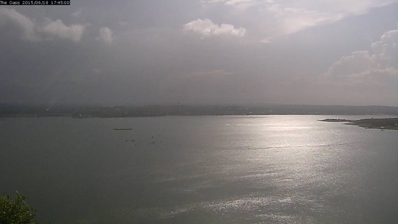 Lake Travis webcam, June 18, 2015 4:50 PM CT