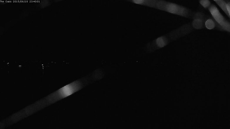 Lake Travis webcam, June 18, 2015 10:45 PM CT