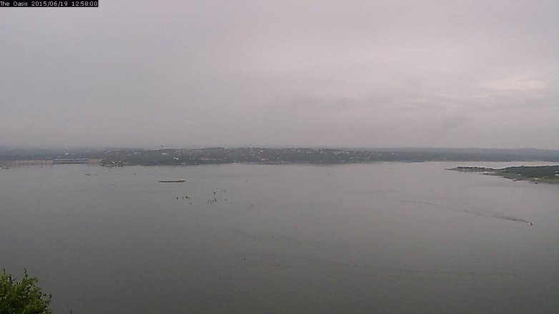 Lake Travis webcam, June 19, 2015 12:05 PM CT