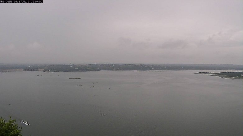 Lake Travis webcam, June 19, 2015 12:10 PM CT