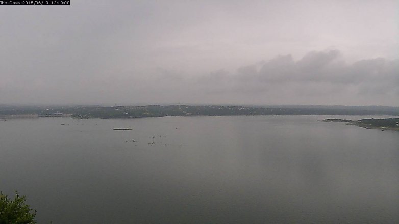 Lake Travis webcam, June 19, 2015 12:25 PM CT