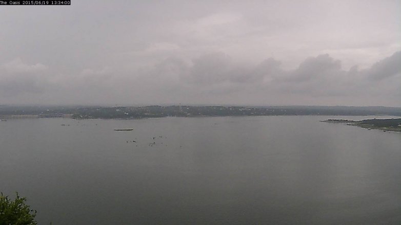 Lake Travis webcam, June 19, 2015 12:40 PM CT