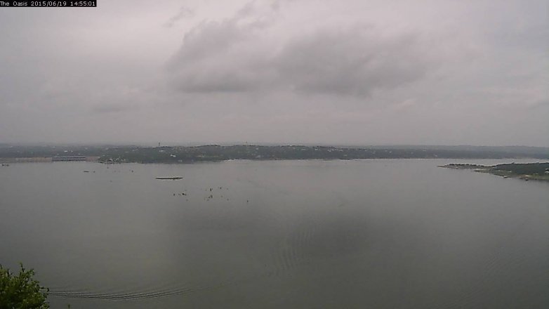 Lake Travis webcam, June 19, 2015 2:00 PM CT