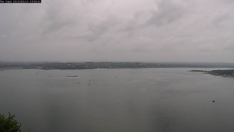 Lake Travis webcam, June 19, 2015 3:00 PM CT