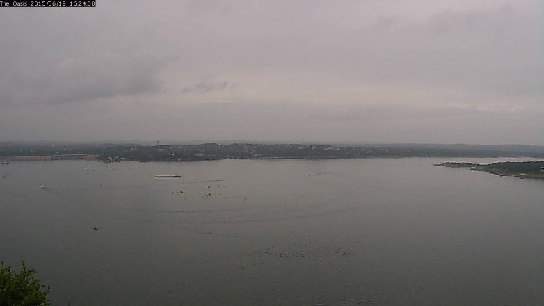 Lake Travis webcam, June 19, 2015 3:30 PM CT