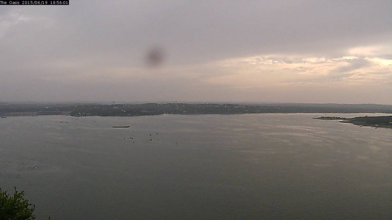 Lake Travis webcam, June 19, 2015 6:00 PM CT