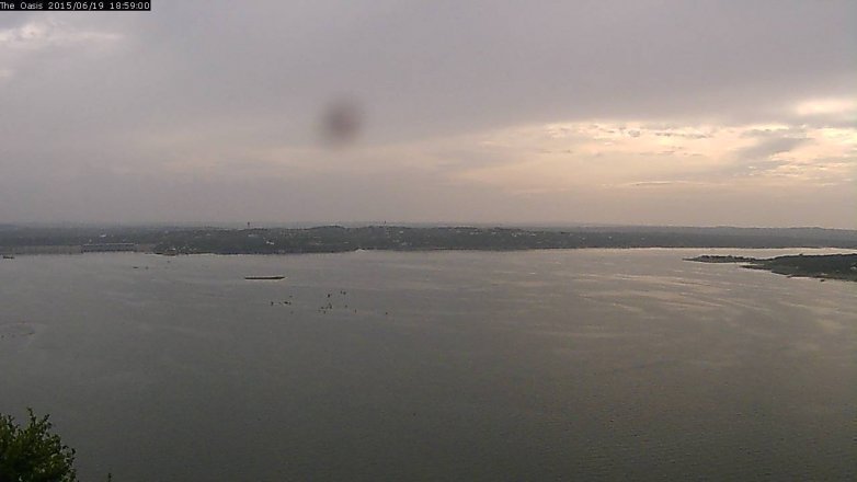 Lake Travis webcam, June 19, 2015 6:05 PM CT