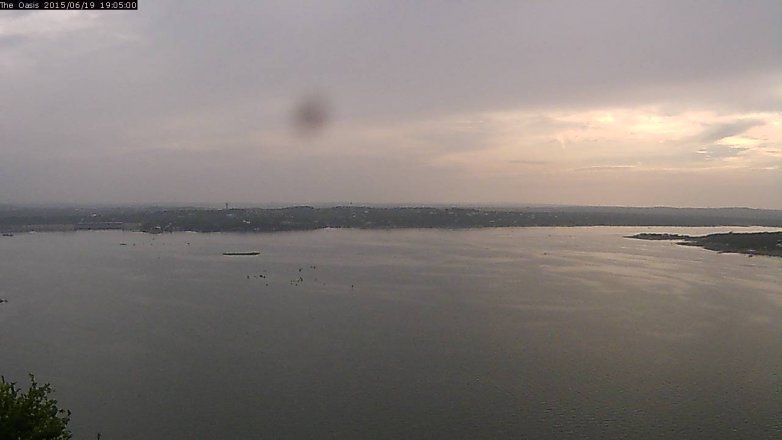 Lake Travis webcam, June 19, 2015 6:10 PM CT