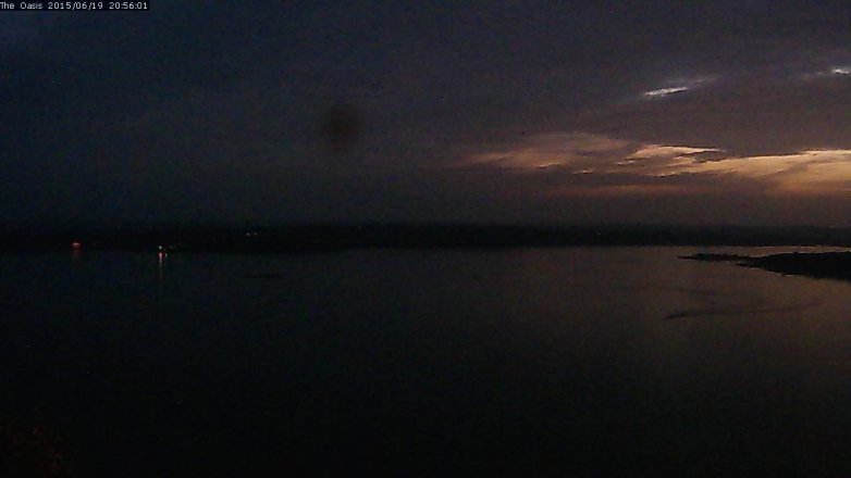 Lake Travis webcam, June 19, 2015 8:00 PM CT