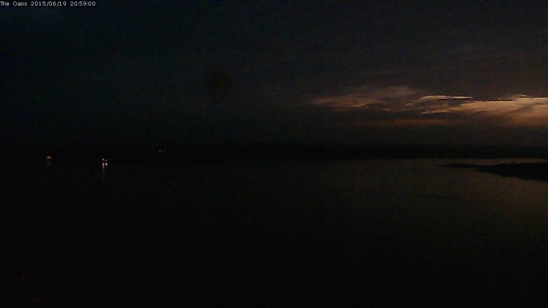 Lake Travis webcam, June 19, 2015 8:05 PM CT
