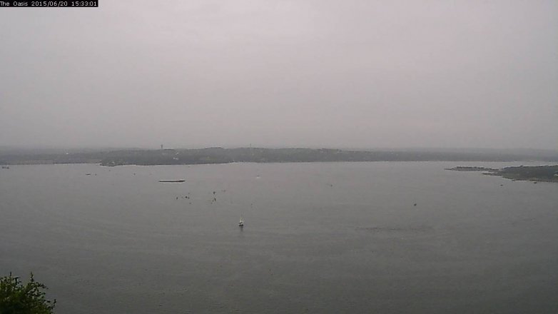 Lake Travis webcam, June 20, 2015 2:40 PM CT