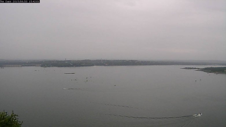 Lake Travis webcam, June 20, 2015 2:50 PM CT