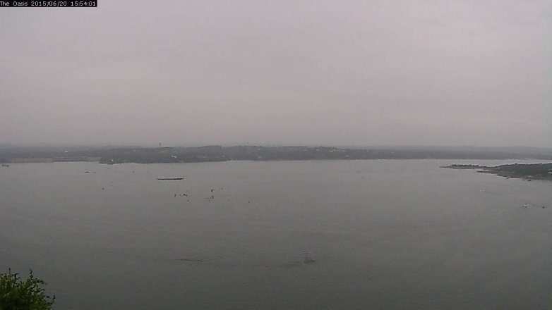 Lake Travis webcam, June 20, 2015 3:00 PM CT