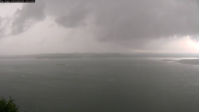 Lake Travis webcam, June 20, 2015 5:20 PM CT