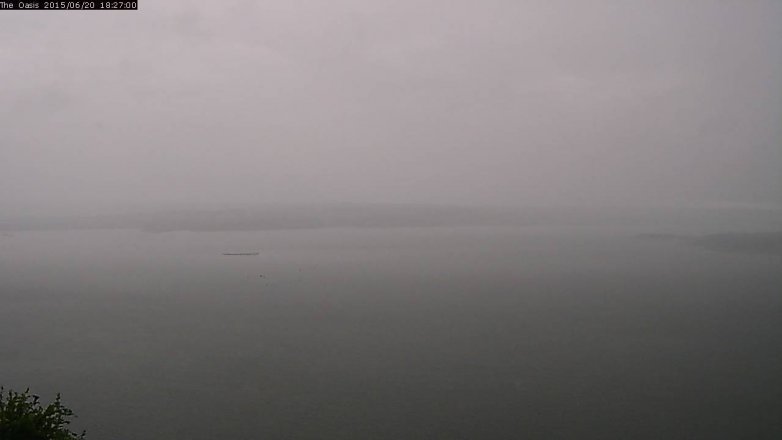 Lake Travis webcam, June 20, 2015 5:35 PM CT