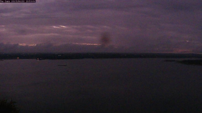 Lake Travis webcam, June 20, 2015 8:00 PM CT