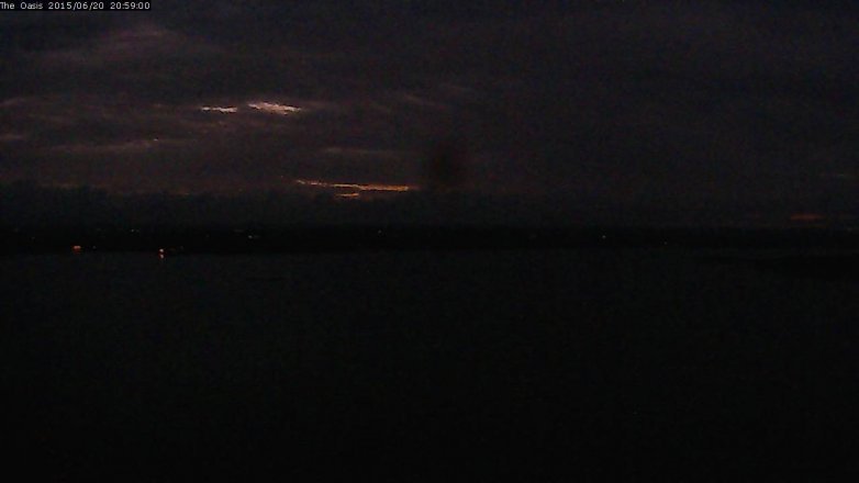 Lake Travis webcam, June 20, 2015 8:05 PM CT