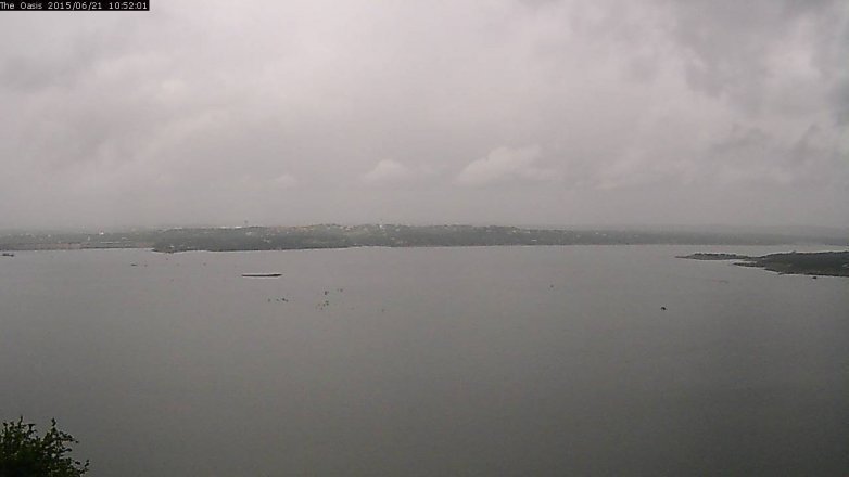 Lake Travis webcam, June 21, 2015 10:00 AM CT
