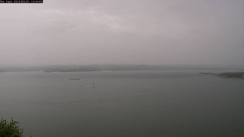 Lake Travis webcam, June 21, 2015 11:50 AM CT