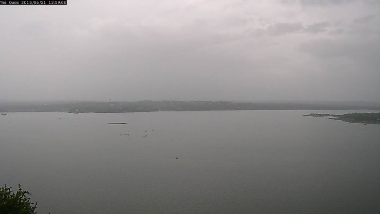 Lake Travis webcam, June 21, 2015 12:05 PM CT