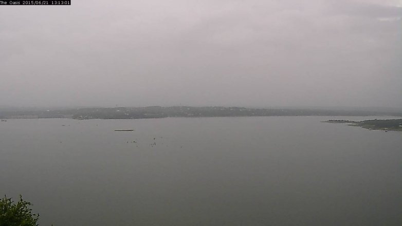 Lake Travis webcam, June 21, 2015 12:20 PM CT