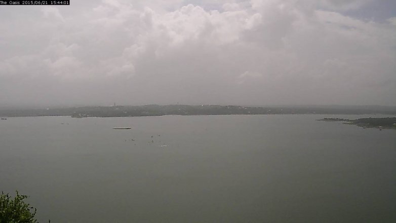 Lake Travis webcam, June 21, 2015 2:50 PM CT