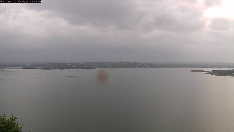 Lake Travis webcam, June 21, 2015 6:30 PM CT