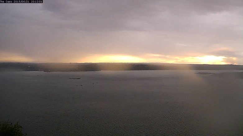 Lake Travis webcam, June 21, 2015 7:20 PM CT