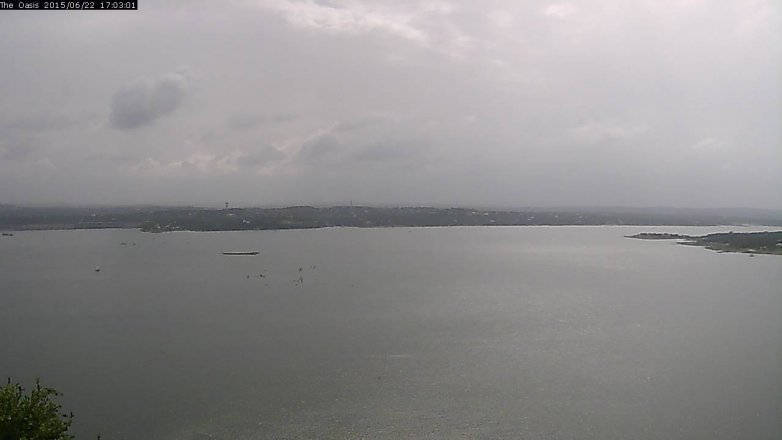 Lake Travis webcam, June 22, 2015 4:10 PM CT
