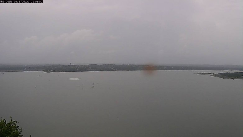 Lake Travis webcam, June 22, 2015 5:10 PM CT