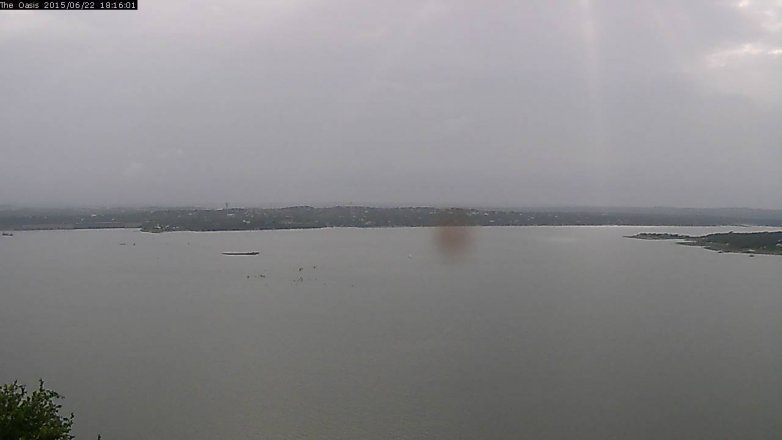 Lake Travis webcam, June 22, 2015 5:20 PM CT