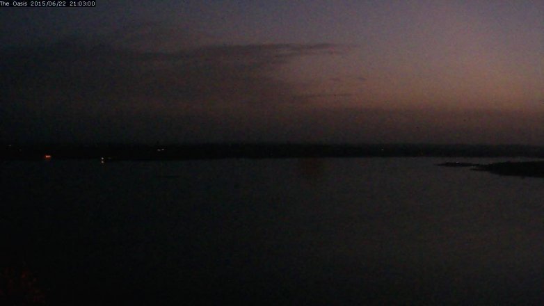 Lake Travis webcam, June 22, 2015 8:10 PM CT