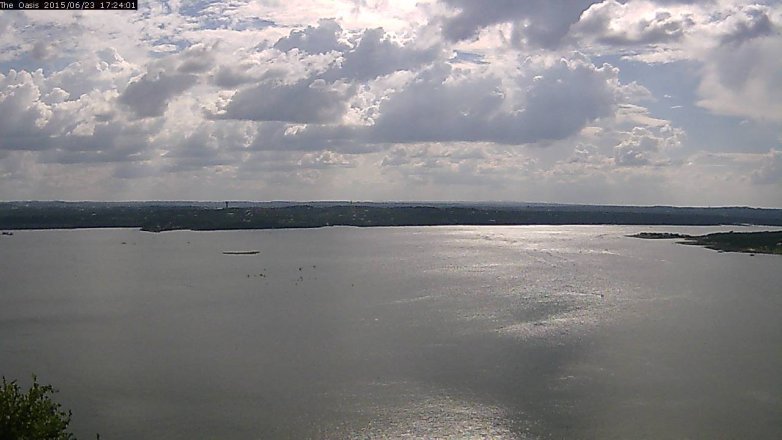 Lake Travis webcam, June 23, 2015 4:30 PM CT