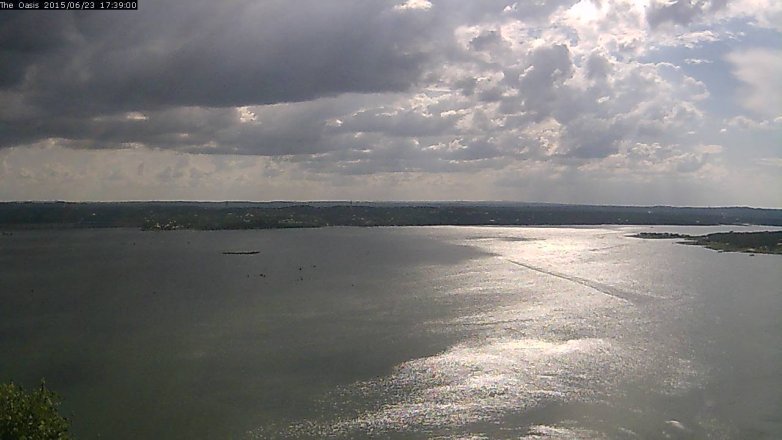 Lake Travis webcam, June 23, 2015 4:45 PM CT