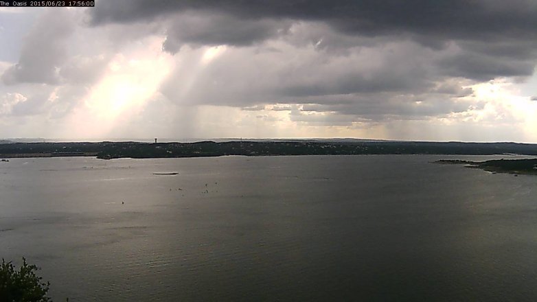 Lake Travis webcam, June 23, 2015 5:05 PM CT
