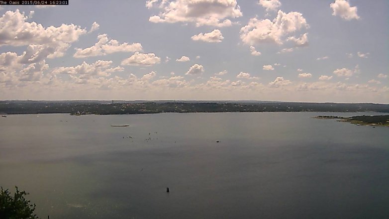 Lake Travis webcam, June 24, 2015 3:30 PM CT