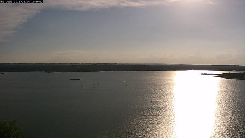 Lake Travis webcam, June 24, 2015 5:55 PM CT