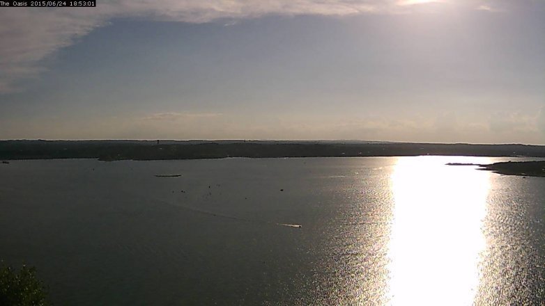 Lake Travis webcam, June 24, 2015 6:00 PM CT