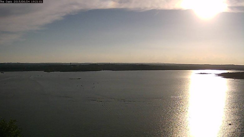 Lake Travis webcam, June 24, 2015 6:30 PM CT