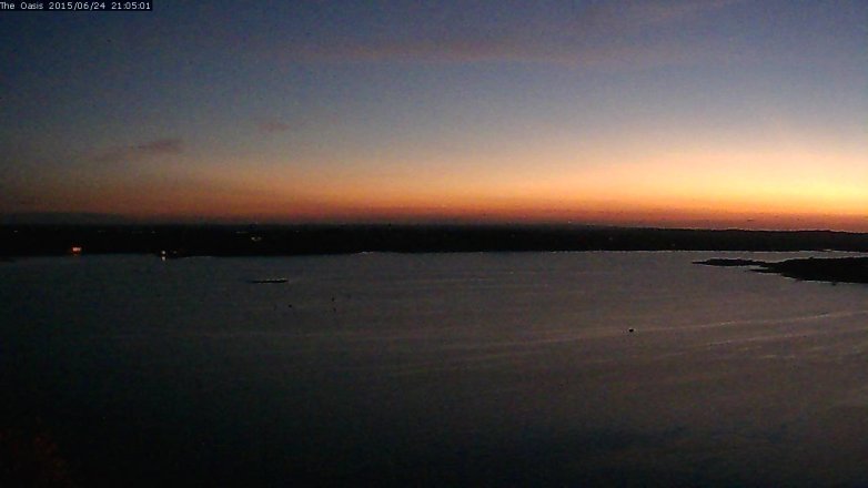 Lake Travis webcam, June 24, 2015 8:15 PM CT