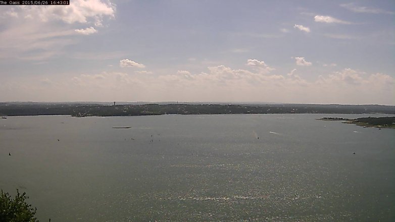 Lake Travis webcam, June 26, 2015 3:50 PM CT