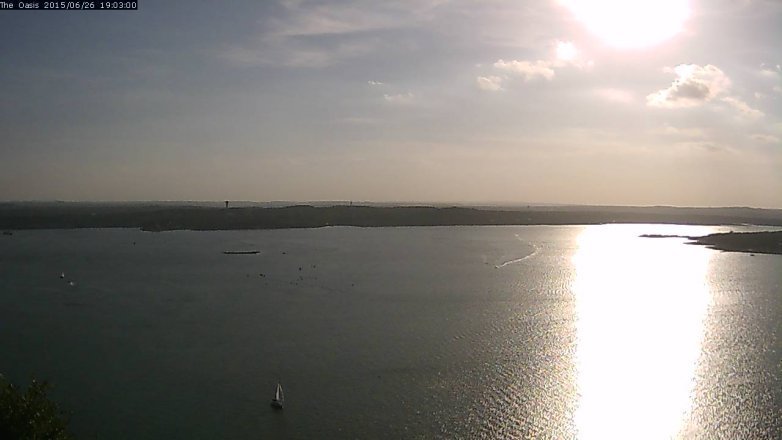 Lake Travis webcam, June 26, 2015 6:10 PM CT